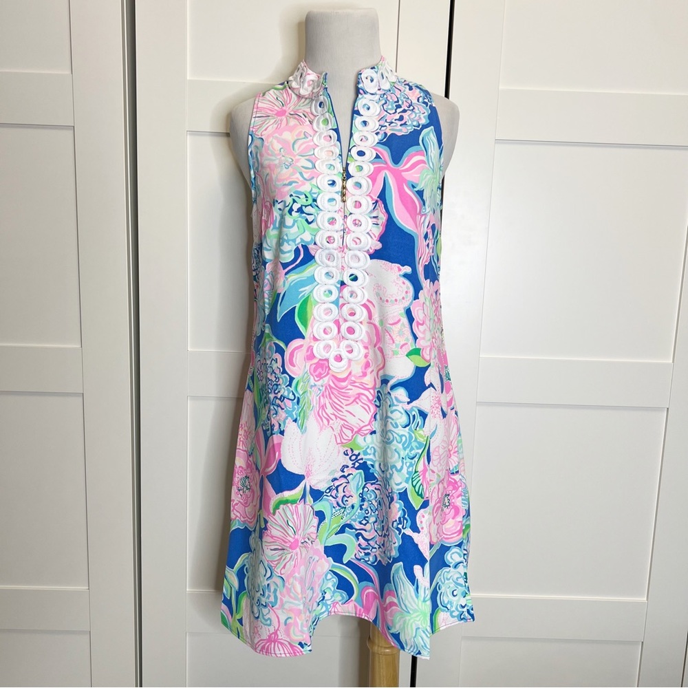 Lilly Pulitzer Jane Shift Dress Peony for your Thoughts NWT